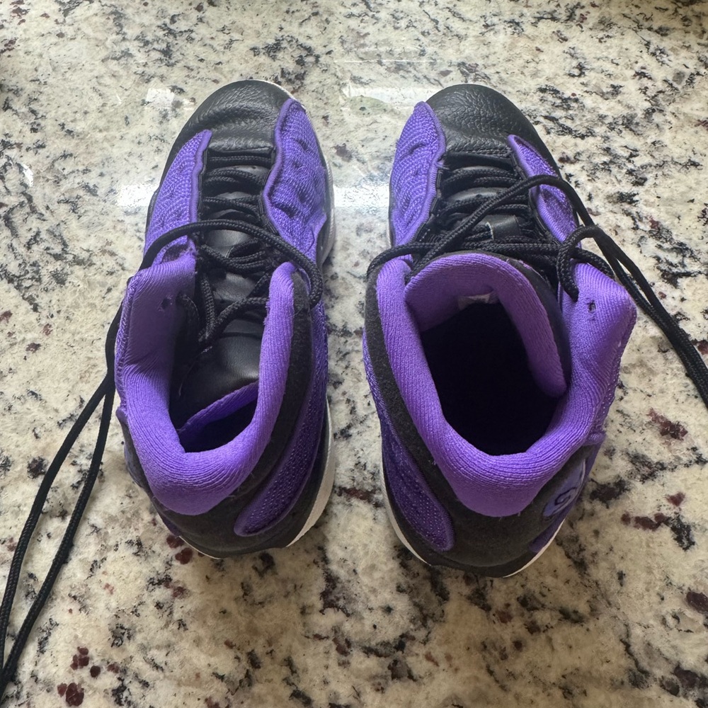 Nike Kids Sneakers Black and Purple